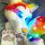 Light-Up Rainbow Husky